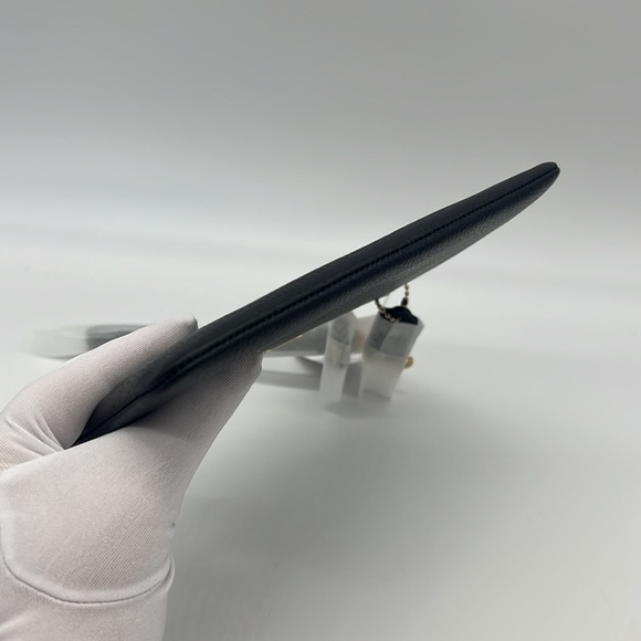 Coach Small Wristlet Light Gold/Black - Picture 5 of 13